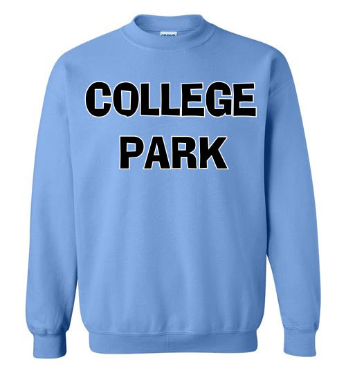 College Park Unisex Crewneck Sweatshirt-The Work Hard Travel Well Store