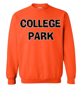 College Park Unisex Crewneck Sweatshirt-The Work Hard Travel Well Store