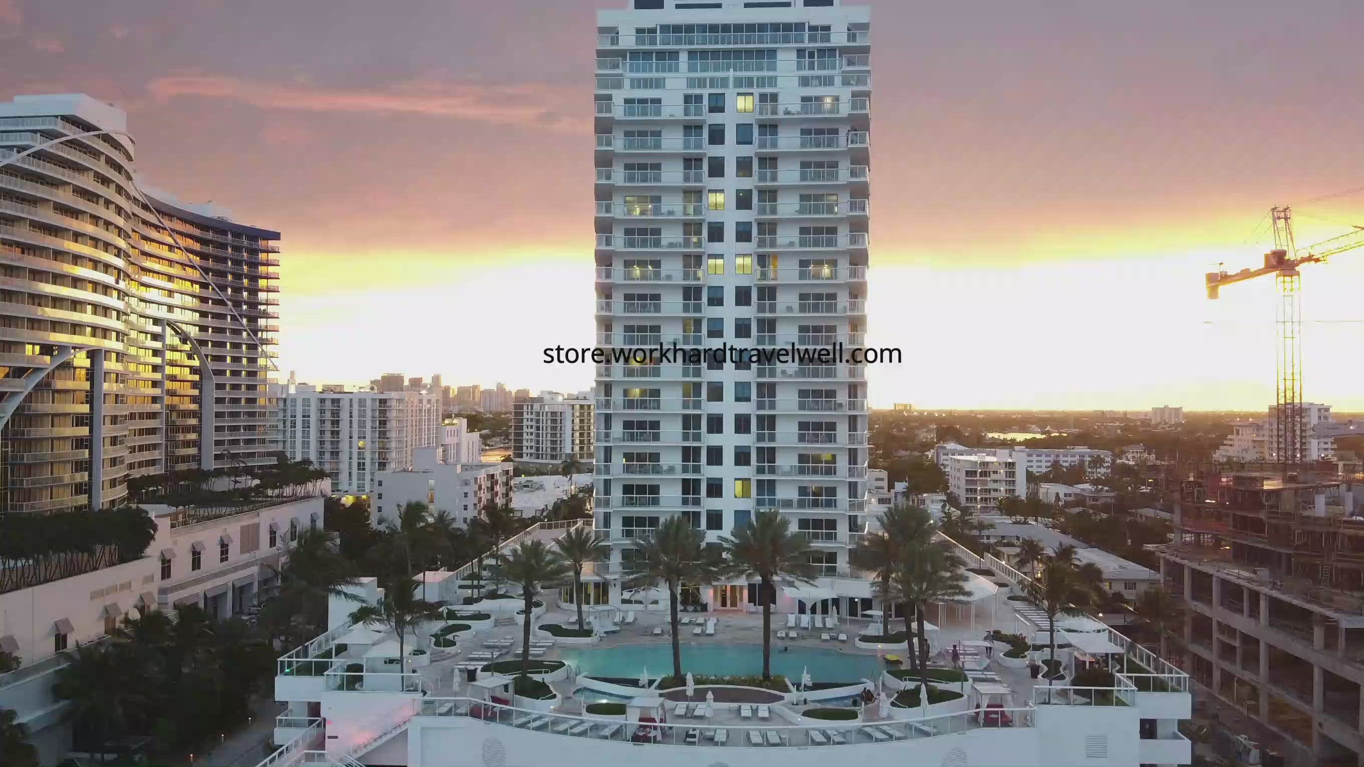 Fort Lauderdale Beach/ Hilton Hotel Drone Video