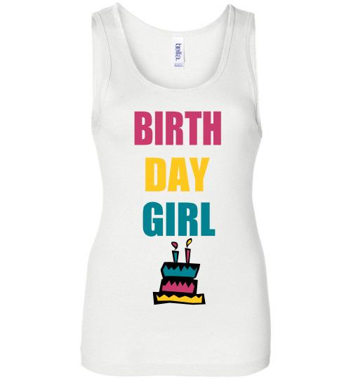 Birthday Girl Shirt (2 Colors Available)-The Work Hard Travel Well Store