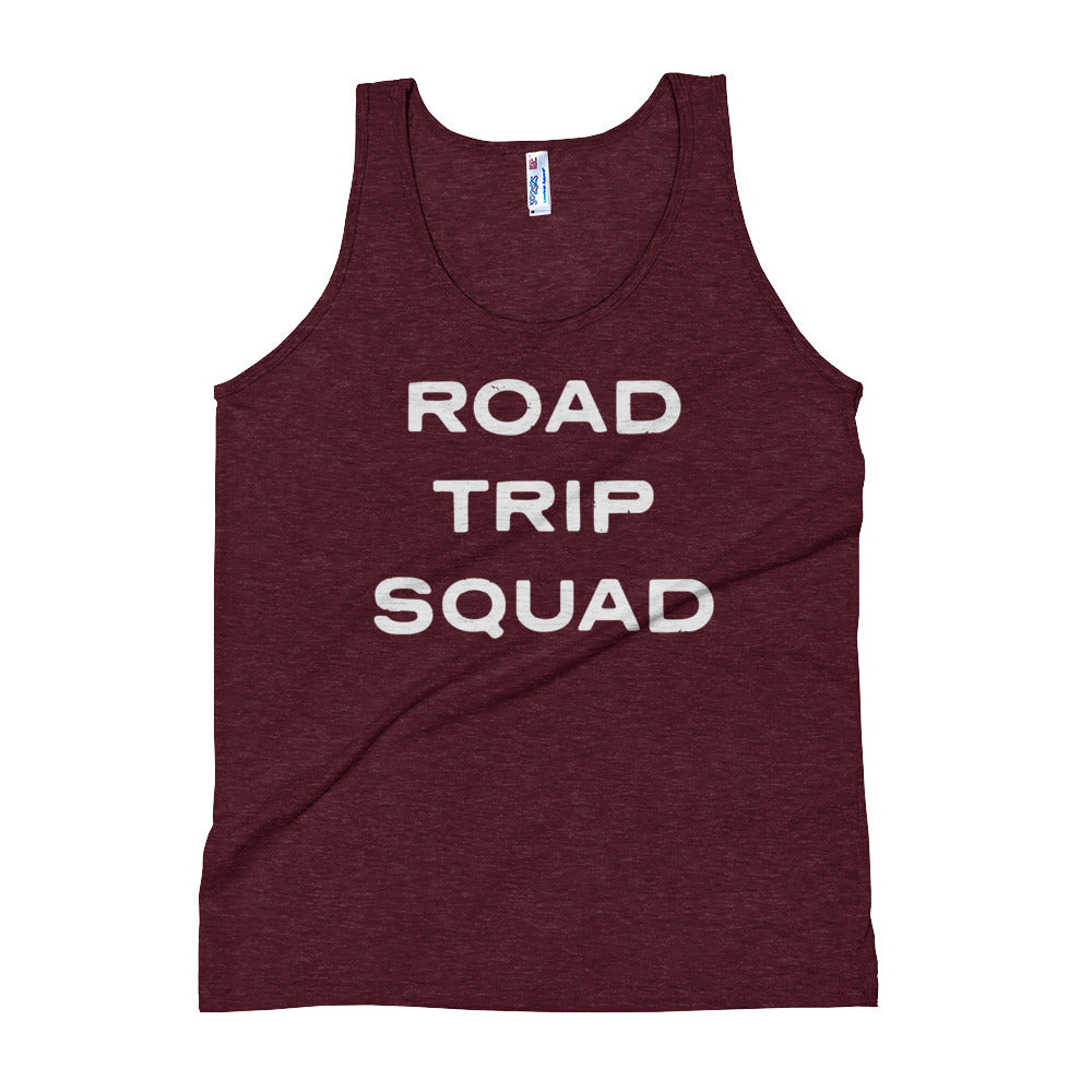 Men's Road Trip Shirt | Men's Road Trip Squad Tank Top-The Work Hard Travel Well Store