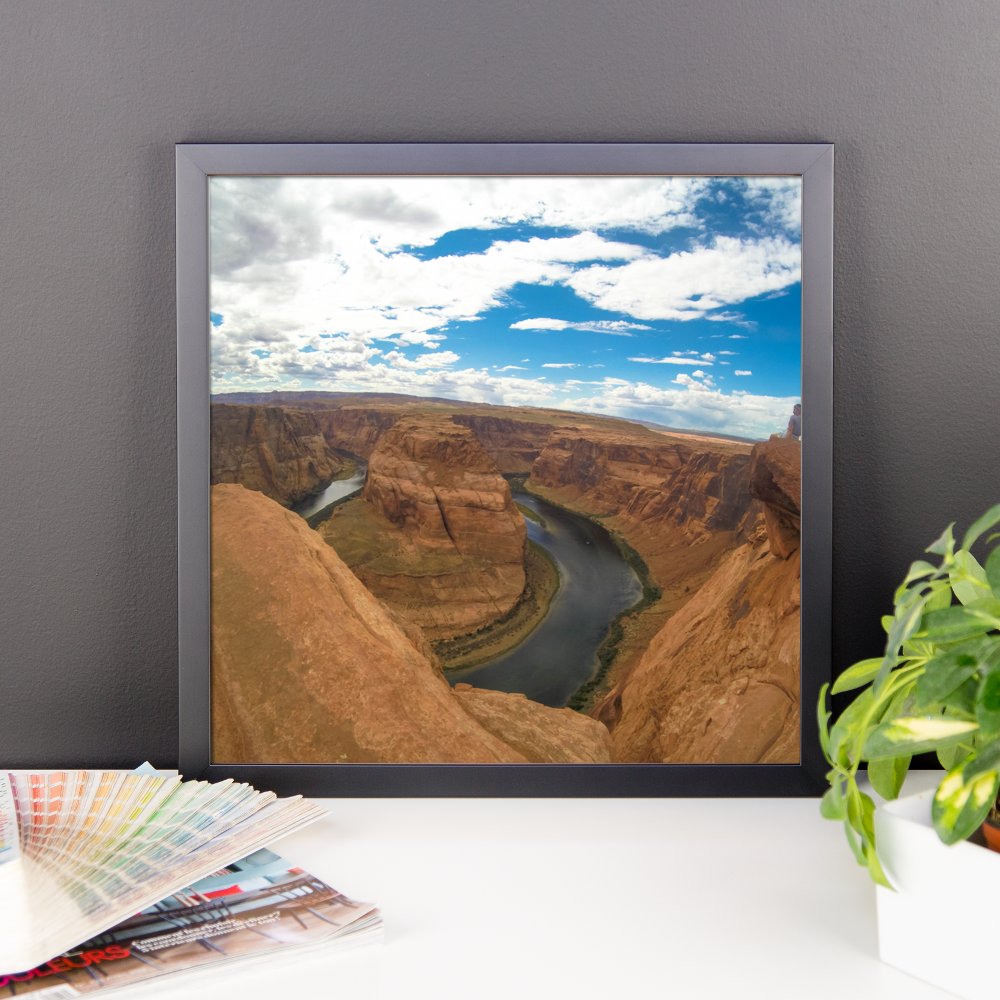 Horseshoe Bend Poster-The Work Hard Travel Well Store