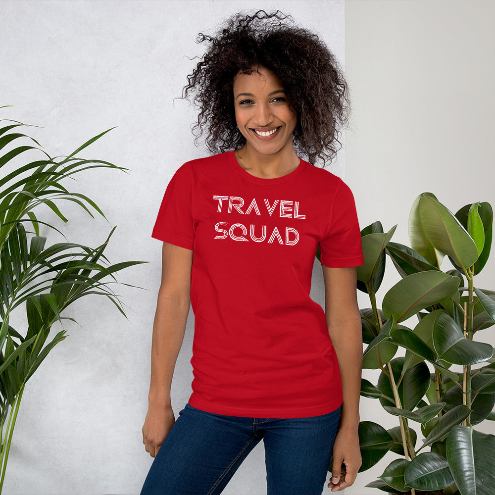 Travel Squad Tee-The Work Hard Travel Well Store
