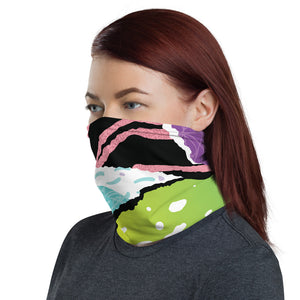 Muilti-Colored Half-Face Mask Face Guard Neck Gaiter Sun Cover Skull Hair Head Band Bandana Neck gaiter-Unisex-The Work Hard Travel Well Store