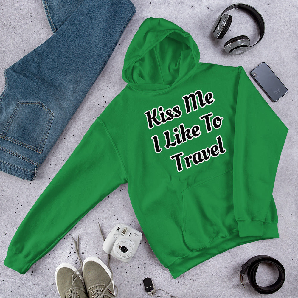 Kiss Me Hoodie-The Work Hard Travel Well Store